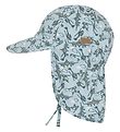 Melton Legionnaire Hat - UV50+ - Dusty Light Blue w. Airplanes