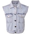 Hound Waistcoat - Denim - Light Blue Used