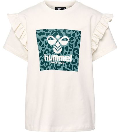 Hummel T-shirt - hmlFlowy - Marshmallow