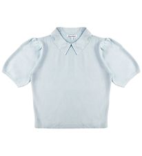 Cost:Bart T-Shirt - Knitted - Cropped - CBRoxanne - Celestial bl