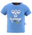 Hummel Stuttermabolur - hmlDream - Silfur Lake Blue