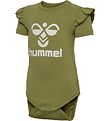 Hummel Bodysuit s/s - hmlDream - Green Olive