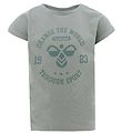 Hummel Stuttermabolur - hmlMalin - Chinois Green