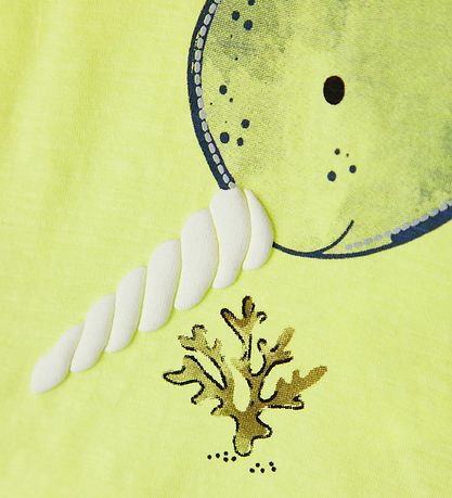 Name It T-shirt - NbmHeine - 2-Pack - Sunny Lime