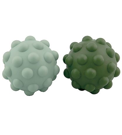 Tiny Tot Balls - Sensory Silcone Fidget Balls - 2-Pack - 7 cm - 