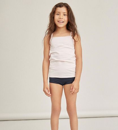 Name It Undershirt - Noos - NkfStrap - 2-Pack - Barely Pink & Gr