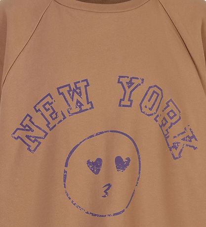 Cost:Bart Sweatshirt - CBSol - Oversize - Tigers Eye w. Purple