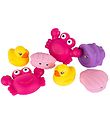 Playgro Badeleke - Floating Sea Friends - Rosa
