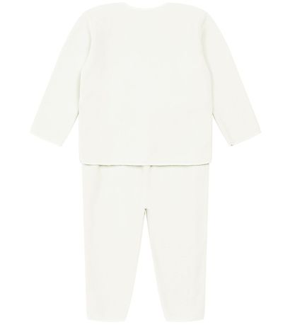 Bonton Set - Fleece Jumper/Fleece pants - Cream