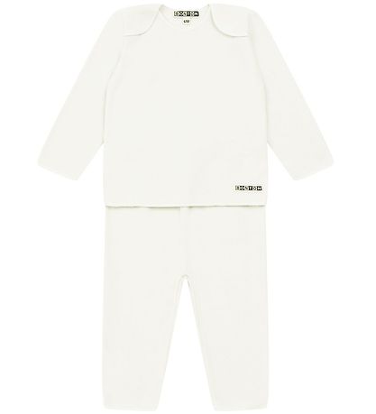 Bonton Set - Fleece Jumper/Fleece pants - Cream
