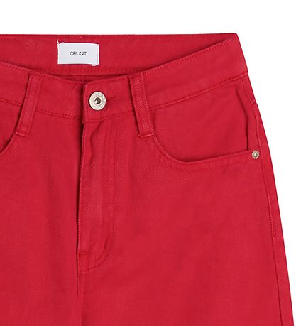 Grunt Jeans - Wide Leg - Red