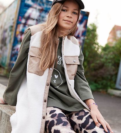 Sweat-shirt Cost:Bart - Oversize - CBSol - Deep Lichen Green