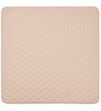 MarMar Tæppe - Quiltet - 120x120 - Alida - Beige Rose