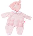Götz Doll Clothes - Jumpsuit/Beanie - 30-33cm - Rabbit