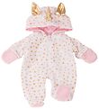 Götz Doll Clothes - Jumpsuit - 42-46 cm - Unicorn