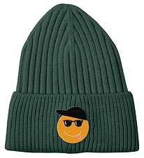 Name It Húfa - Prjónað - NmnMiki - Gönguferðir Green