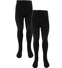 Collants Name It - Noos - Rib - Collants Nkn - 2 Pack - Noir