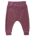 Smallstuff Velvet Trousers - Dark Rose