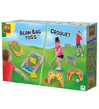 SES Creative Buitenspellen - Croquet en zitzak gooien