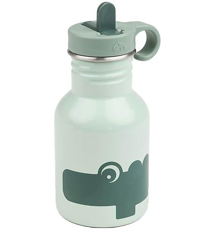 Done by Deer Vattenflaska - 350 ml - Croco Green