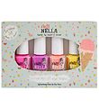 Miss Nella Naglalakk - 4 Pakki - Summer Setja