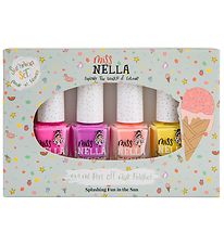 Miss Nella Naglalakk - 4 Pakki - Summer Setja