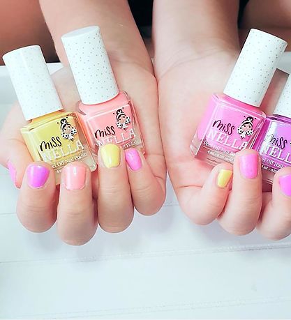 Miss Nella Naglalakk - 4 Pakki - Summer Setja