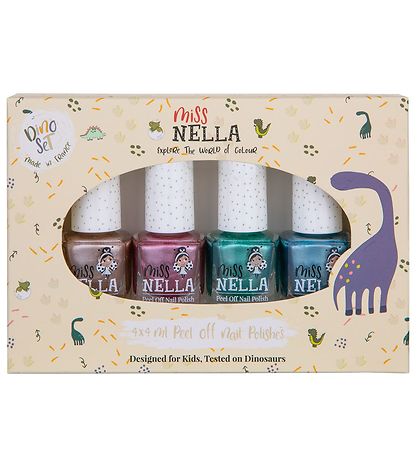 Miss Nella Naglalakk - 4 Pakki - Dino Setja