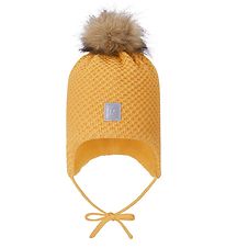 Reima Hue m. Fleece - Uld/Polyester - Murmeli - Amber Yellow m. 