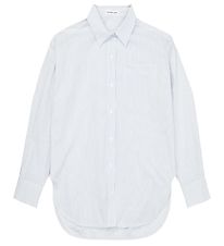 Designers Remix Shirt - Oversized - Aiden - White/Blue Stripes
