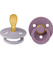 BIBS Colour Pacifiers - 2-Pack - Size 1 - Symmetrical - Fossil G