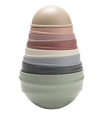 BIBS Staflanlegur turn - 8 Partar - Pastel Rainbow