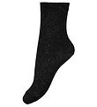 Condor Sokkar - Viscose - Svart M. Glimmer