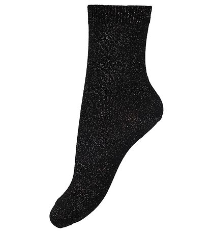 Condor Socks - Viscose - Black w. Glitter