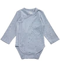Petit by Sofie Schnoor Wrap Bodysuit L/æ - Light blue