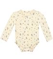 Petit by Sofie Schnoor Wrap Bodysuit L/æ - Antique White w. Flow