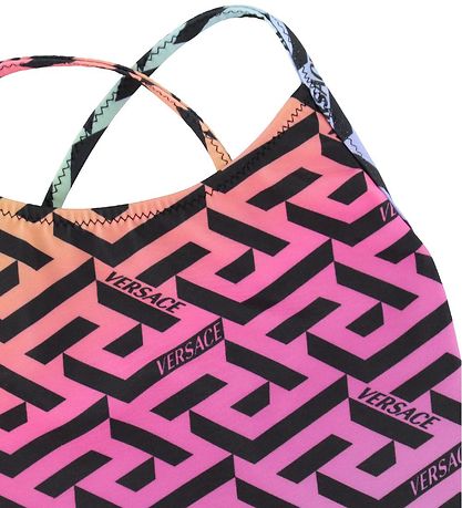 Maillot de Bain Versace - Fuchsia av. Noir