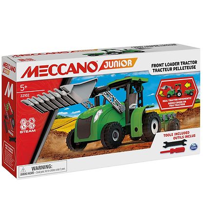 Meccano Bouwwerf Speelset - Jr Tractor