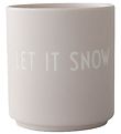 Design Letters Kopp - Favourite - La det Snow - Beige