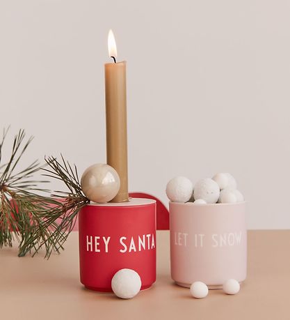 Design Letters Becher - Favourite - Lass es Snow - Beige