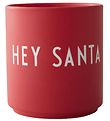 Design Letters Cup - Favourite - Hey Santa - Faded Rose