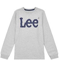 Lee Blússa - Vaggandi grafík - Vintage Grey Heather