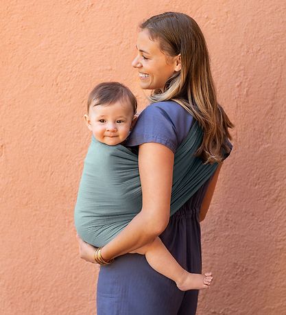 Moby Baby Sling - Cotton - Fern - Dusty Green
