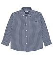 Hust and Claire Overhemd - Schoon - Navy-Wit