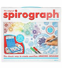 Spirograph Teiknisett - 45 Partar - Deluxe Sett