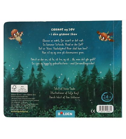Forlaget Bolden Book - Goodnight and Sleep - I The Green Forest 