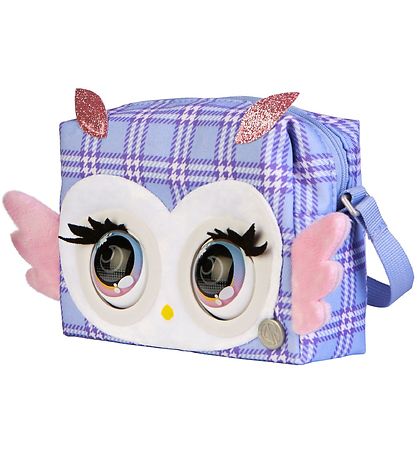 Purse Pets Bag w. Blinking Eyes - Owl