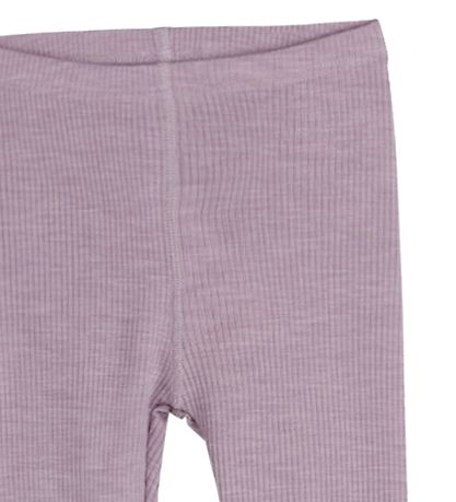 Hust and Claire Leggings - Lane - Rib - Wool - Dusty Rose