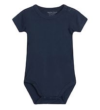 Hust and Claire Romper s/s - Boog - Bamboe - Navy