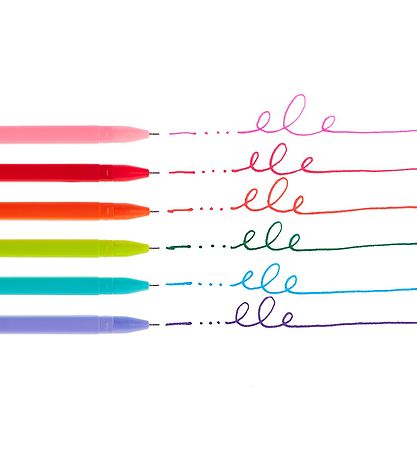Ooly Pen - 6 Pcs - Fine Line Colored Gel Pens